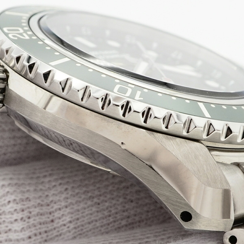 精工 Prospex SBEJ009 6R54-00D0 綠色錶盤男士腕錶-6