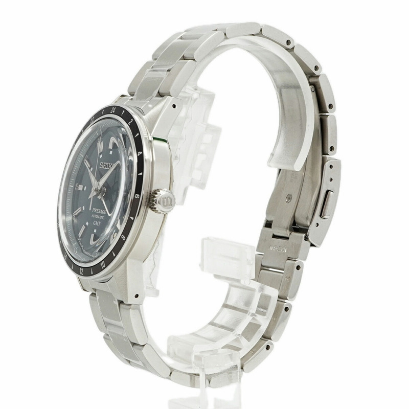 精工 Presage SARY229 4R34-00B0 海軍藍錶盤男士腕錶-1