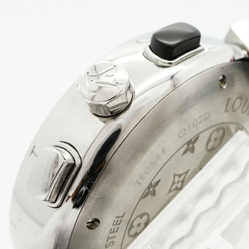 路易威登 Tambour Regatta Q102D 海軍藍錶盤男士腕錶-8