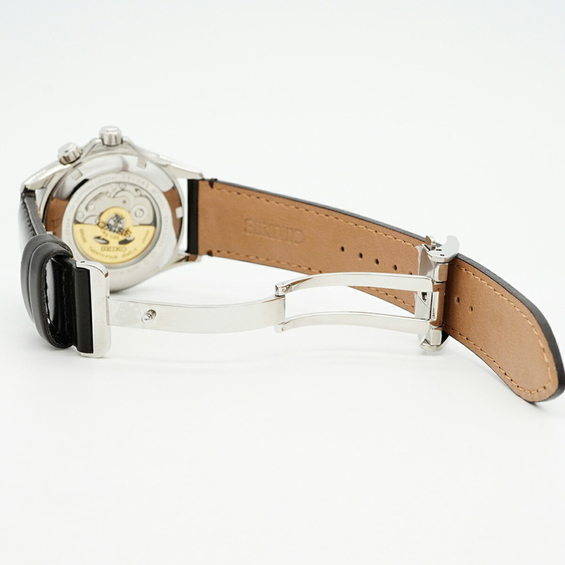 精工 Prospex Alpinist 系列 SBEJ005 6R54-00D0 綠色錶盤男士腕錶-3