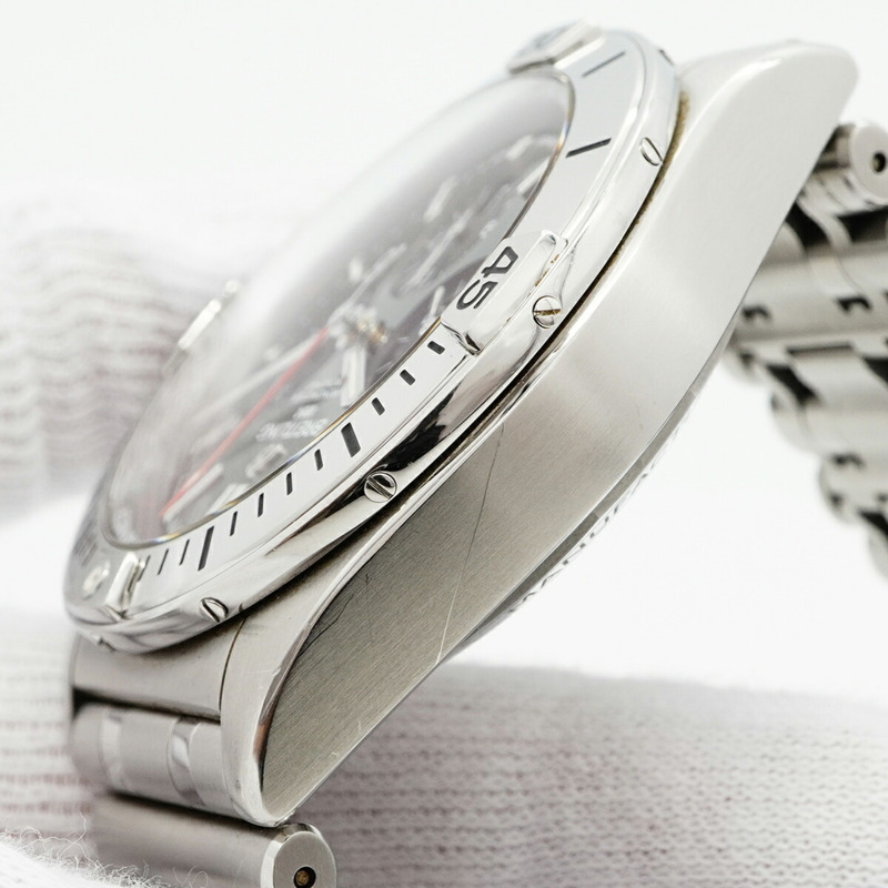 百年靈 Chronomat AB0134 綠色錶盤男士腕錶-6