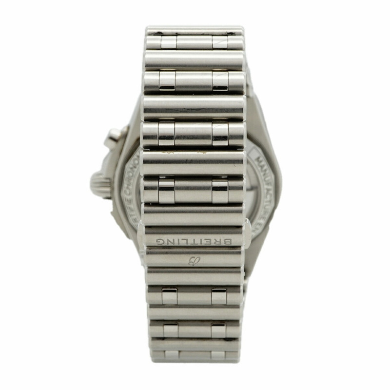 百年靈 Chronomat AB0134 綠色錶盤男士腕錶-8