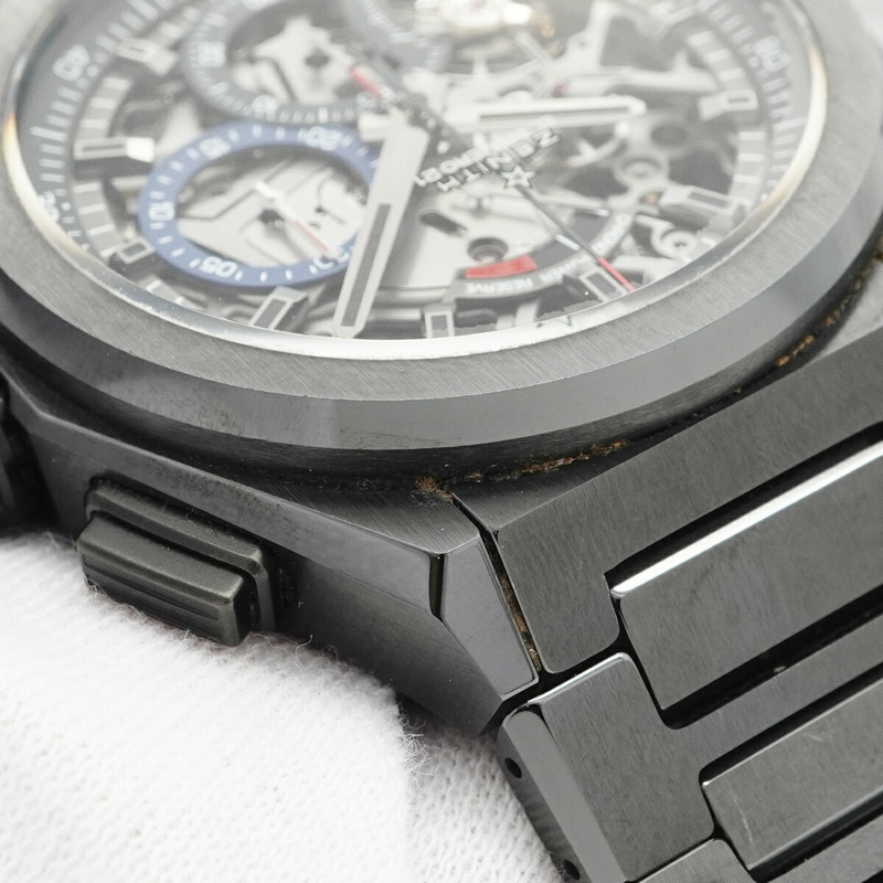 真力時 Defy El Primero 21 49.9000.9004 鏤空錶盤男士腕錶-6