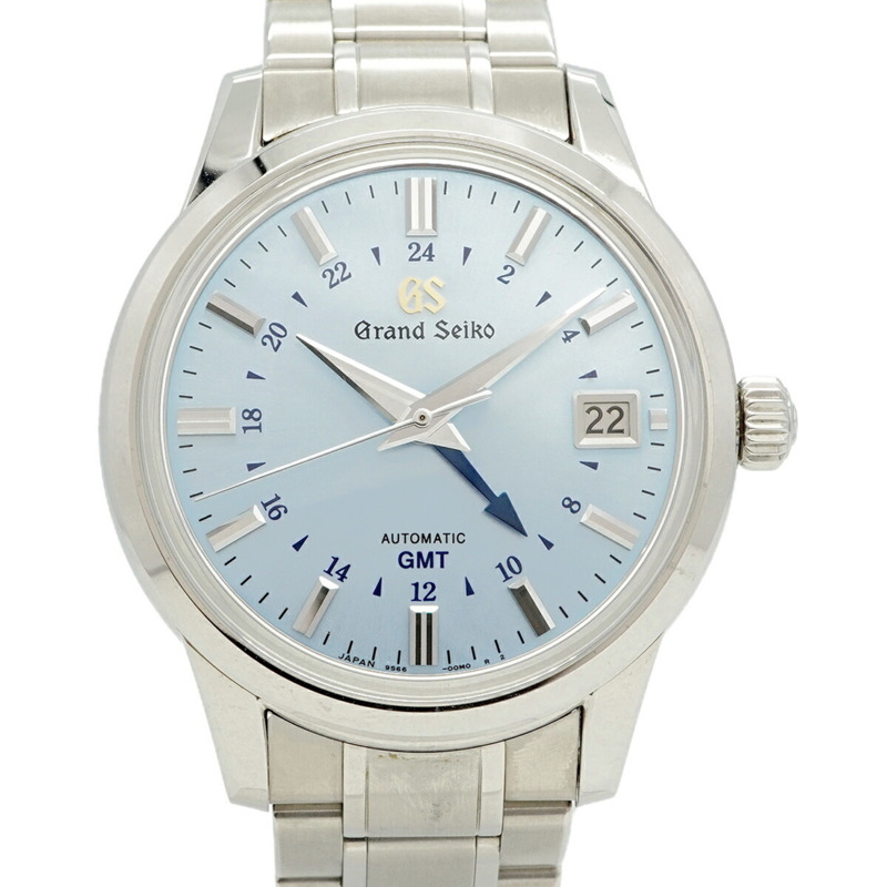 精工 Grand SBGM253 9S66-00M0 藍色錶盤男士腕錶-0