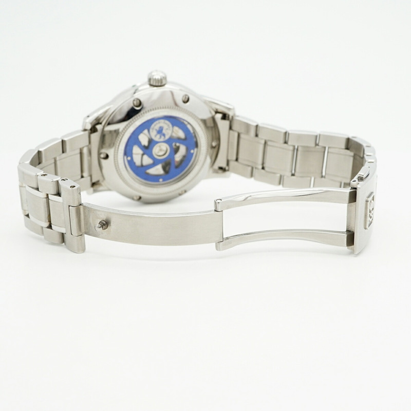 精工 Grand SBGM253 9S66-00M0 藍色錶盤男士腕錶-3