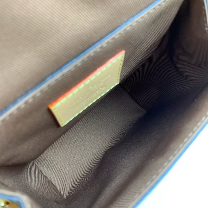 Louis Vuitton Nano Steamer 發財黃郵差包15*7*18 99新配件塵袋-3