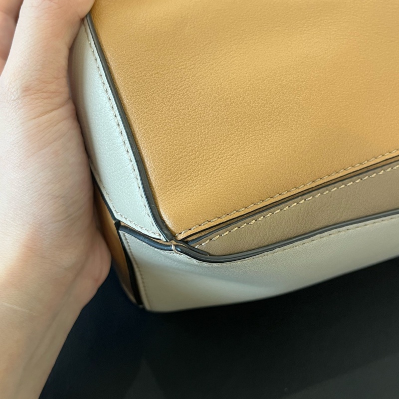 羅意威loewe 新款拼色puzzle包小號 附件：無-5