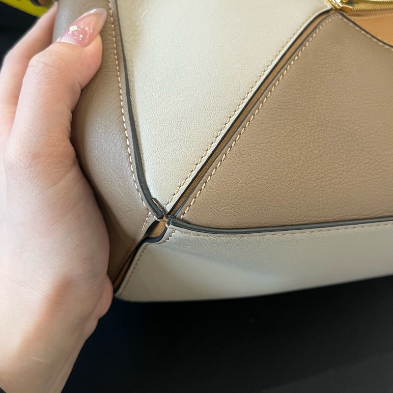 羅意威loewe 新款拼色puzzle包小號 附件：無-7