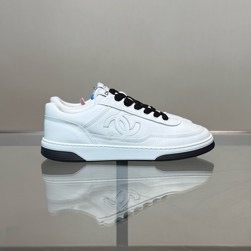 香奈兒Chanel 24P 經典雙C徽標黑白熊貓板鞋  38碼 99 新-2