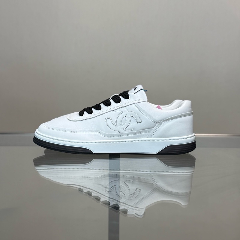 香奈兒Chanel 24P 經典雙C徽標黑白熊貓板鞋  38碼 99 新-4