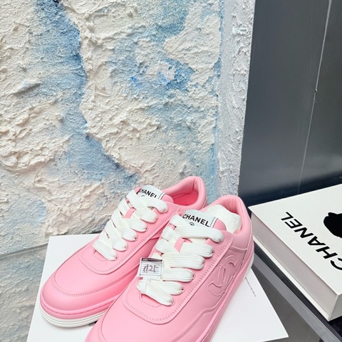 閒置新未使用 Chanel香奈兒粉色運動鞋 38碼