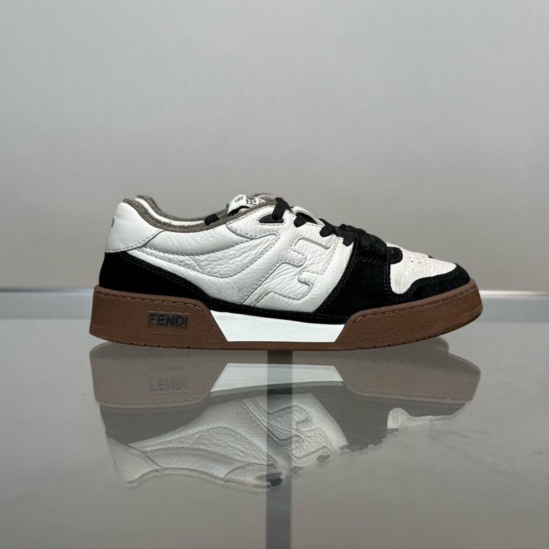 Fendi芬迪 Match 黑白棕 38碼 98 新-3
