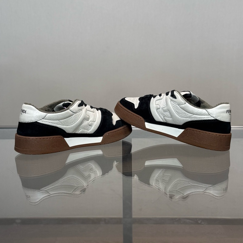 Fendi芬迪 Match 黑白棕 38碼 98 新-5