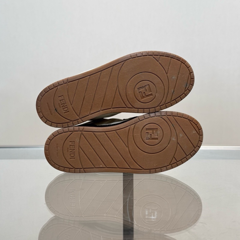 Fendi芬迪 Match 黑白棕 38碼 98 新-6