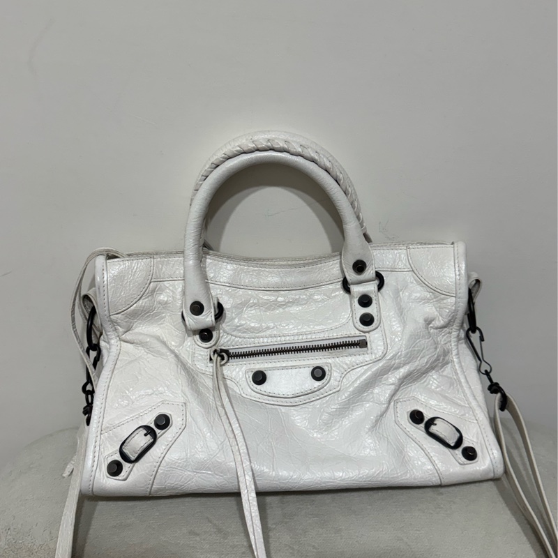 Balenciaga 巴黎世家經典機車包30公分-2