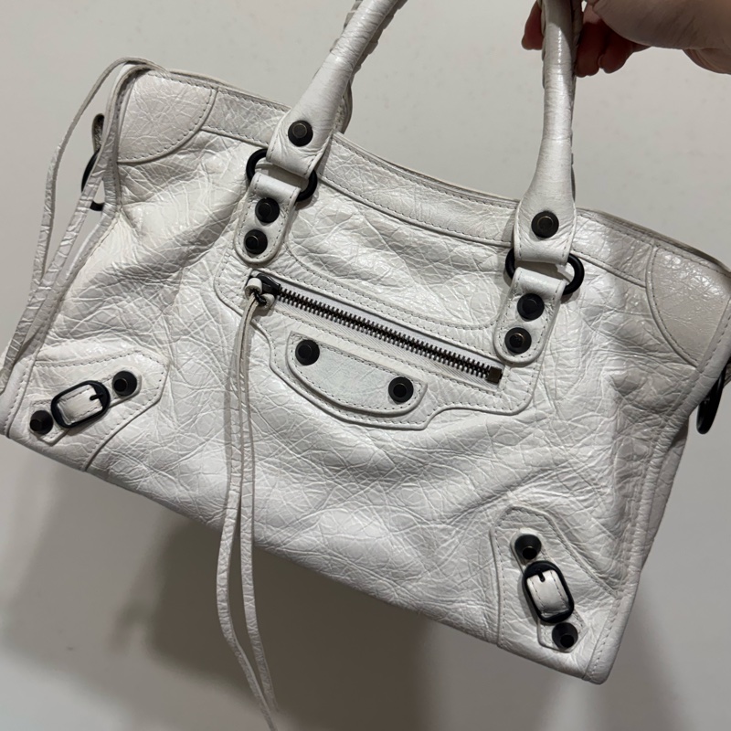 Balenciaga 巴黎世家經典機車包30公分-3