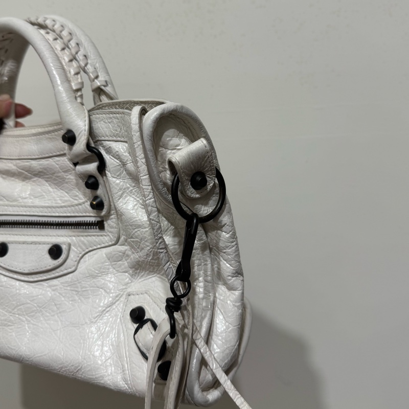 Balenciaga 巴黎世家經典機車包30公分-4