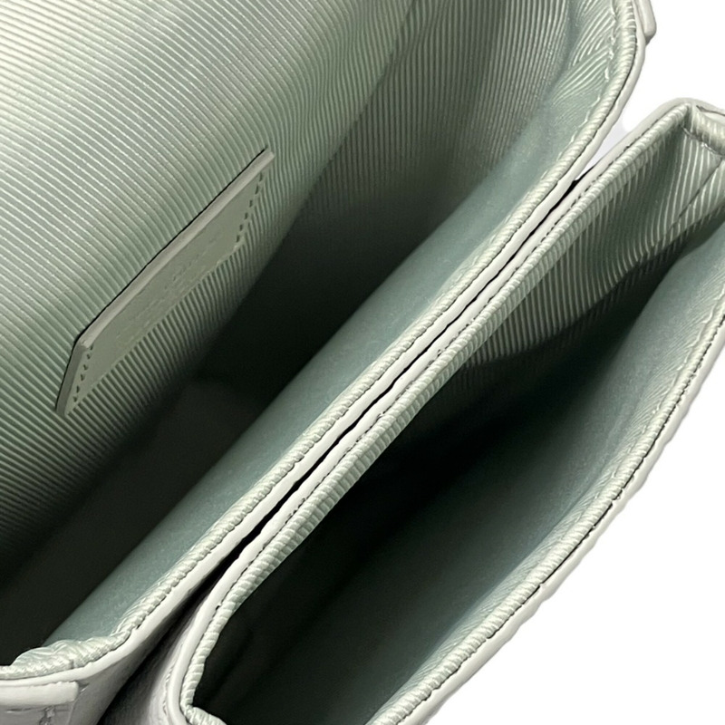 路易威登 (LOUIS VUITTON) Monogram S-Lock 直式穿戴式皮夾 M82568 肩包 皮革 薄荷綠 男士-5