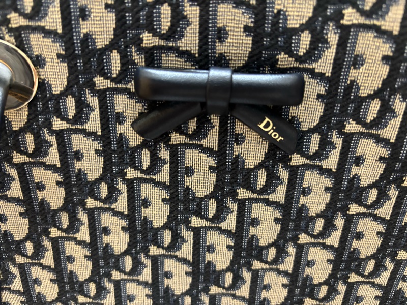 Dior 2026新款小型托特包（藍色 Dior Oblique 緹花）-7