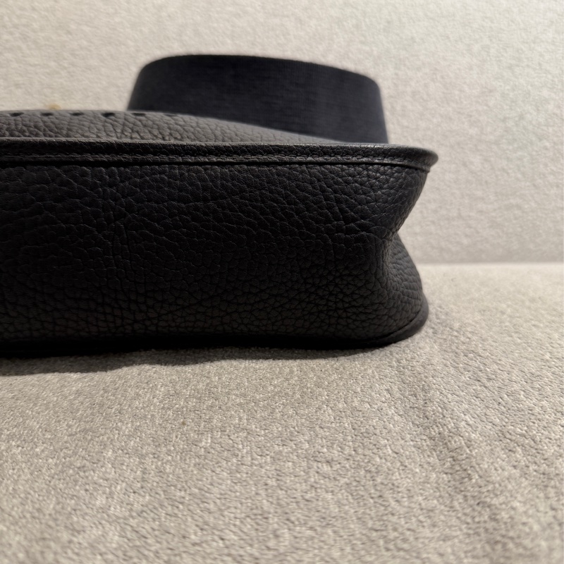 Hermès愛馬仕 老愛馬仕方框H刻 深藍近黑-6