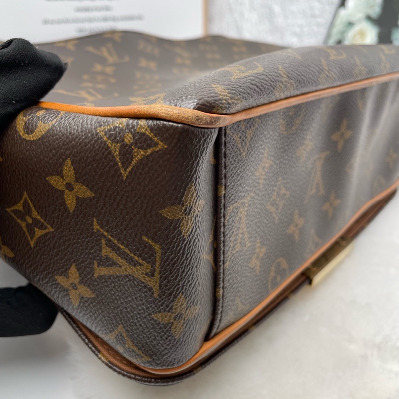 LV/路易威登 Bastille系列經典棕色 老花男士單肩斜挎郵差包 尺寸:32*28*7.5-4