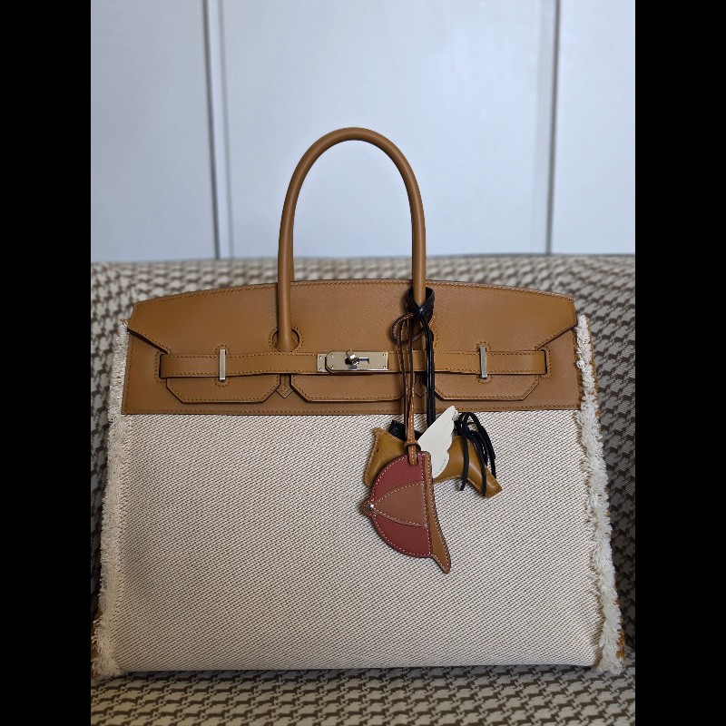 Hermès Birkin 35 Fray Fray · 芝麻色 藏家必備-3