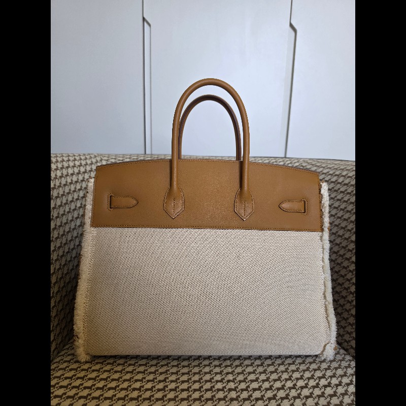 Hermès Birkin 35 Fray Fray · 芝麻色 藏家必備-5