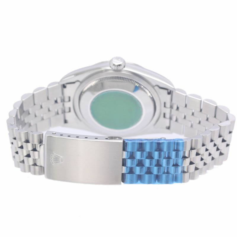 勞力士 Datejust 10P 鑲鑽 16234G 男士腕錶 18K 白金 x 不鏽鋼 40300-4