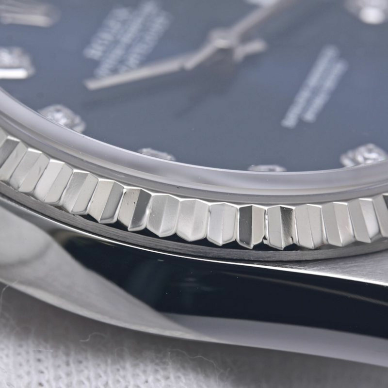 勞力士 Datejust 10P 鑲鑽 16234G 男士腕錶 18K 白金 x 不鏽鋼 40300-10