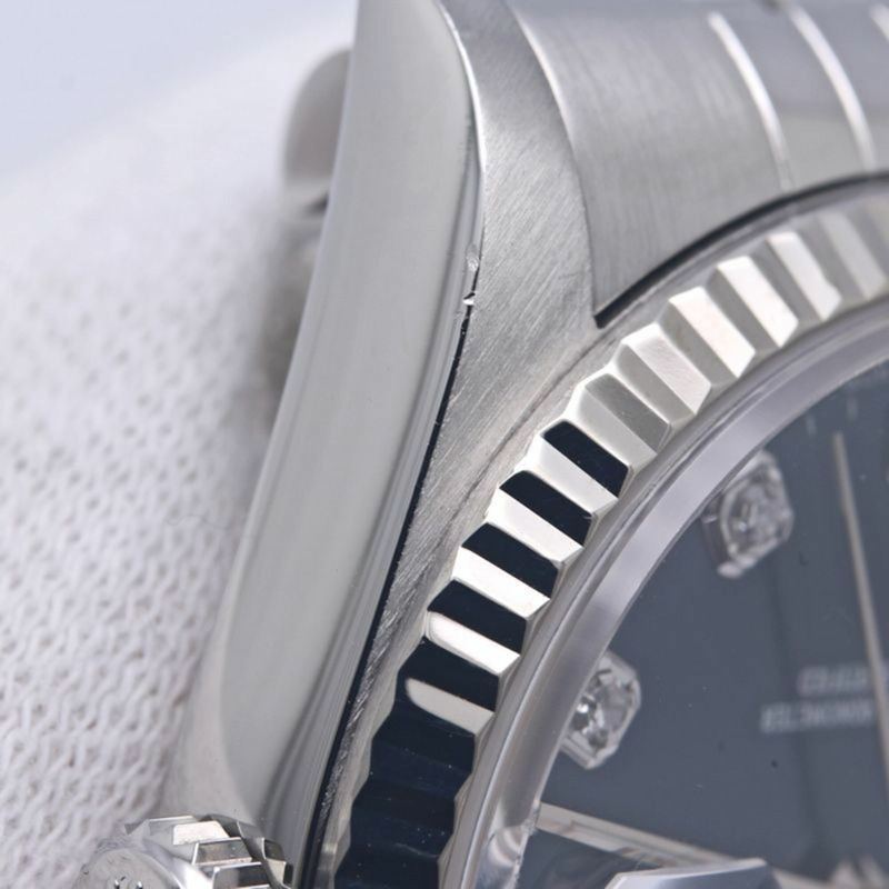 勞力士 Datejust 10P 鑲鑽 16234G 男士腕錶 18K 白金 x 不鏽鋼 40300-14