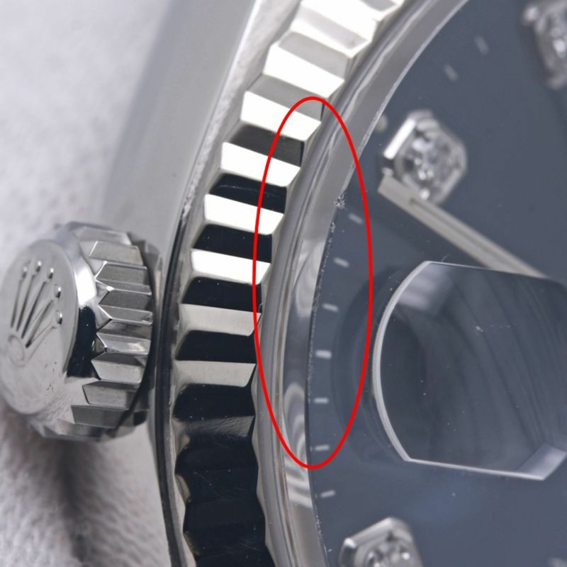 勞力士 Datejust 10P 鑲鑽 16234G 男士腕錶 18K 白金 x 不鏽鋼 40300-21