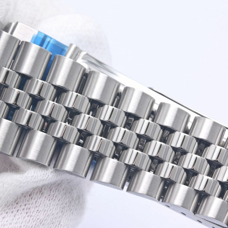 勞力士 Datejust 10P 鑲鑽 16234G 男士腕錶 18K 白金 x 不鏽鋼 40300-25