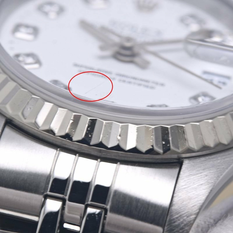 勞力士 Datejust 10P 鑲鑽 79174G 女士腕錶 18K 白金 x 不鏽鋼 40302-13