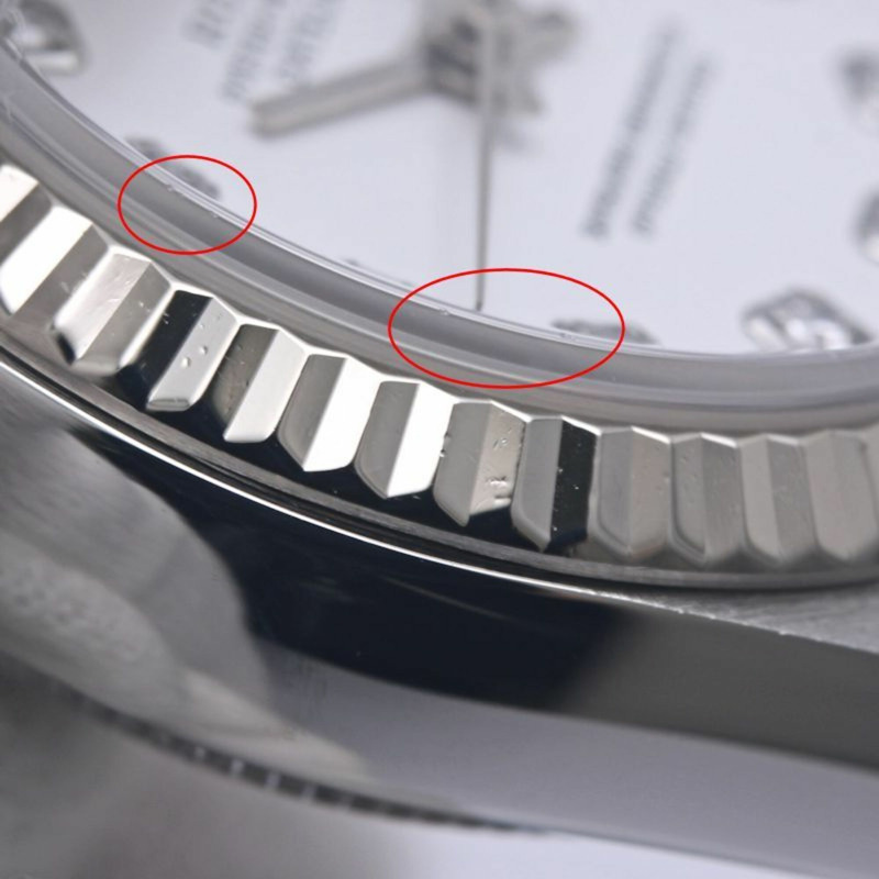 勞力士 Datejust 10P 鑲鑽 79174G 女士腕錶 18K 白金 x 不鏽鋼 40302-14