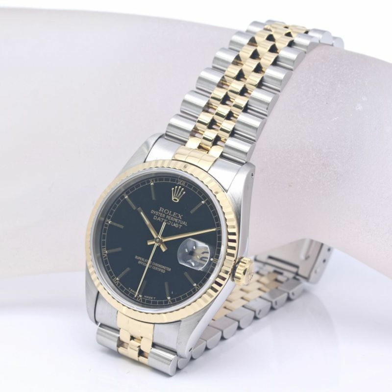 勞力士 Datejust 16233 男士腕錶 18K黃金 x 不鏽鋼 40303-2