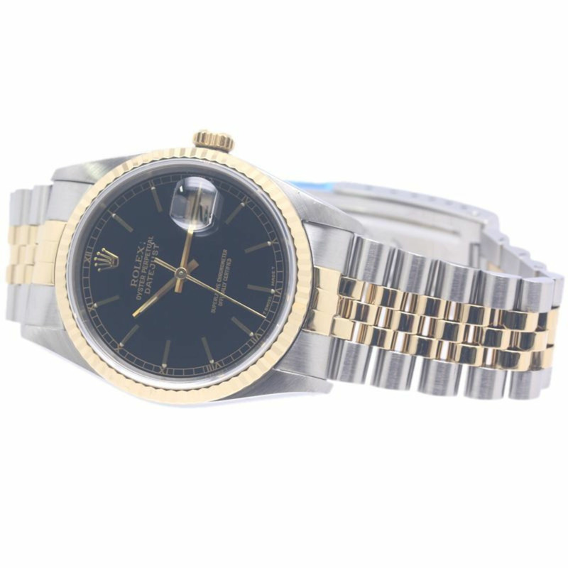 勞力士 Datejust 16233 男士腕錶 18K黃金 x 不鏽鋼 40303-3
