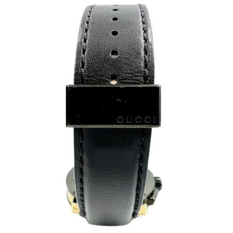 GUCCI 101.2 G-Chrono 石英錶,黑色-6