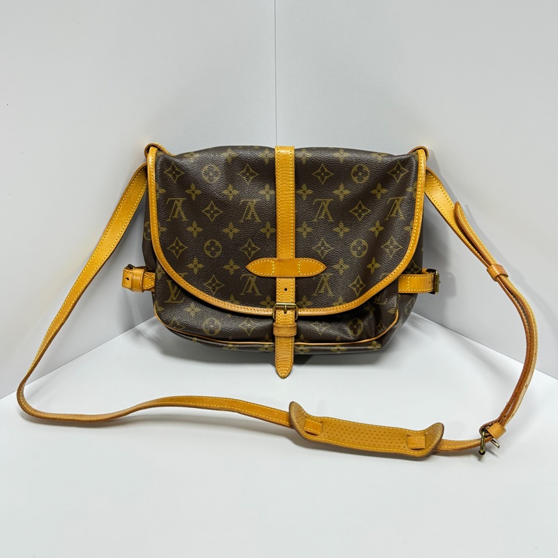 【黃金尺寸📏】 LV 經典老花 雙子星30 斜背包 (專櫃11萬)-6