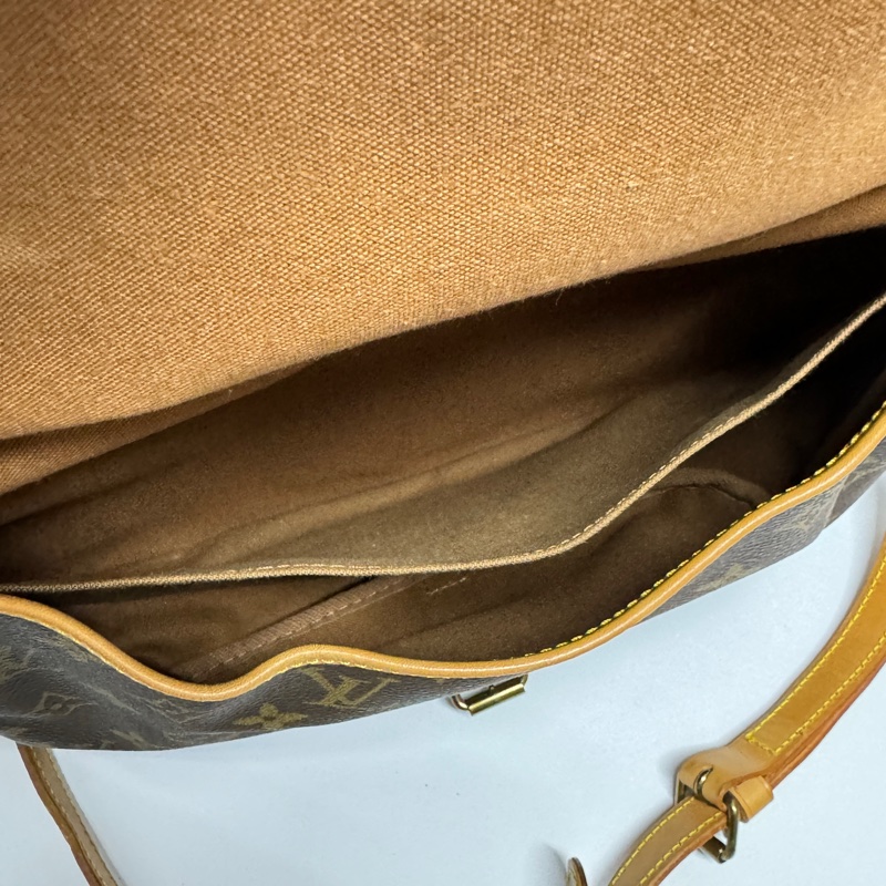 【黃金尺寸📏】 LV 經典老花 雙子星30 斜背包 (專櫃11萬)-15