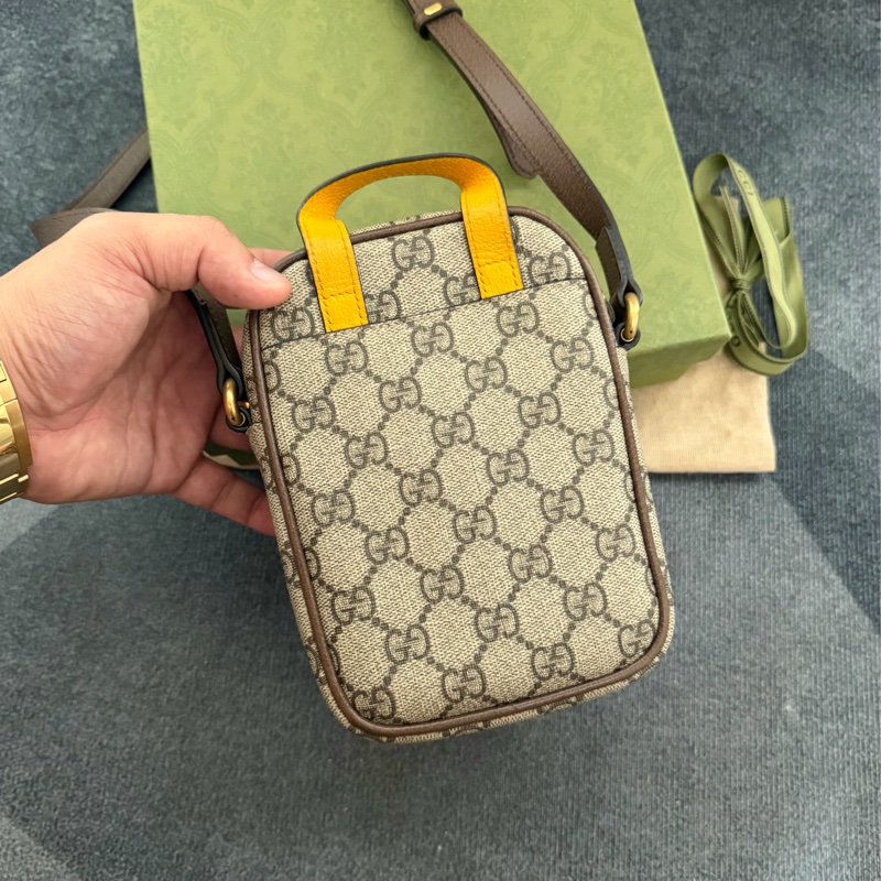 Gucci 經典Neo Vintage斜背包(迷你)-2
