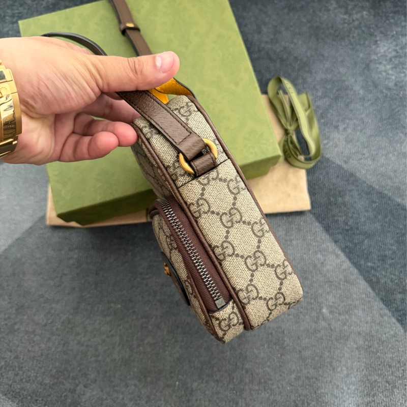 Gucci 經典Neo Vintage斜背包(迷你)-3