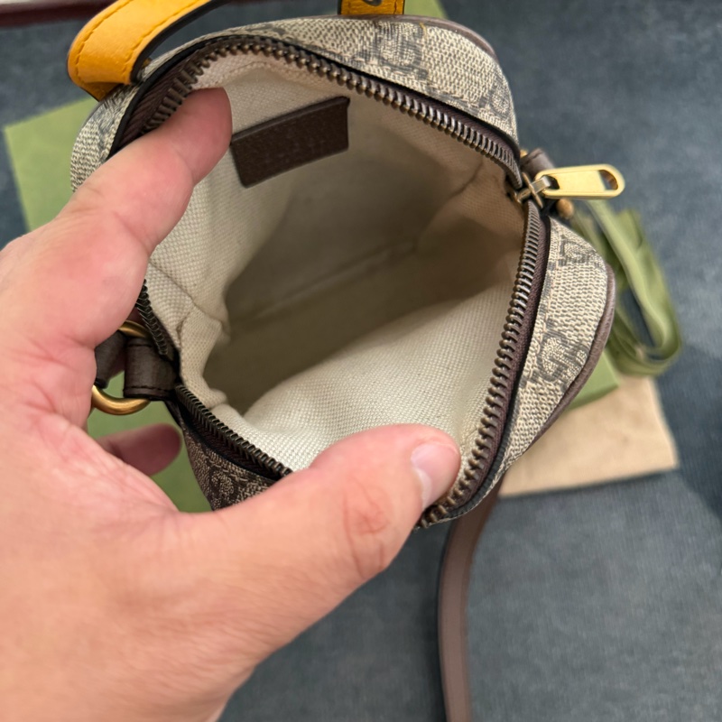 Gucci 經典Neo Vintage斜背包(迷你)-8