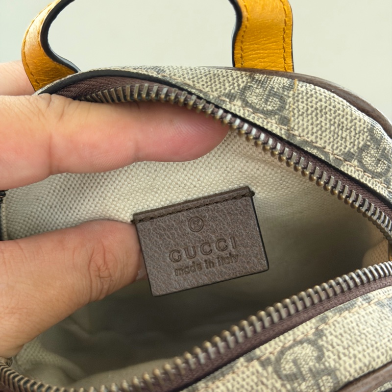 Gucci 經典Neo Vintage斜背包(迷你)-9