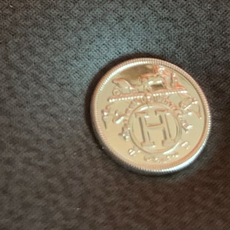 愛馬仕 耳環 純銀耳環 Ex-Libris hermes earrings 有愛馬仕專櫃收據副本-4