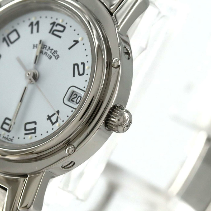 愛馬仕 Clipper CL4.210 不鏽鋼石英錶-3