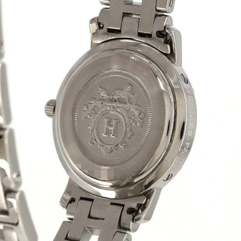 愛馬仕 Clipper CL4.210 不鏽鋼石英錶-6