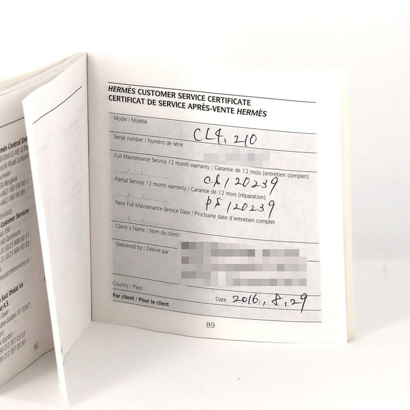 愛馬仕 Clipper CL4.210 不鏽鋼石英錶-9