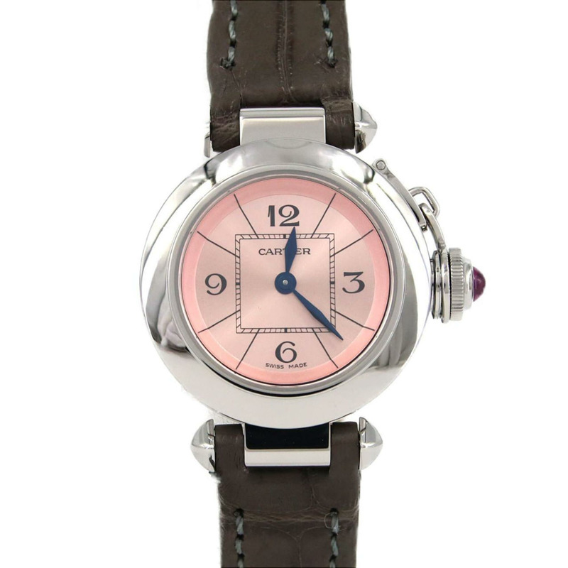 卡地亞 Miss Pasha W3140026 精鋼石英腕錶-0