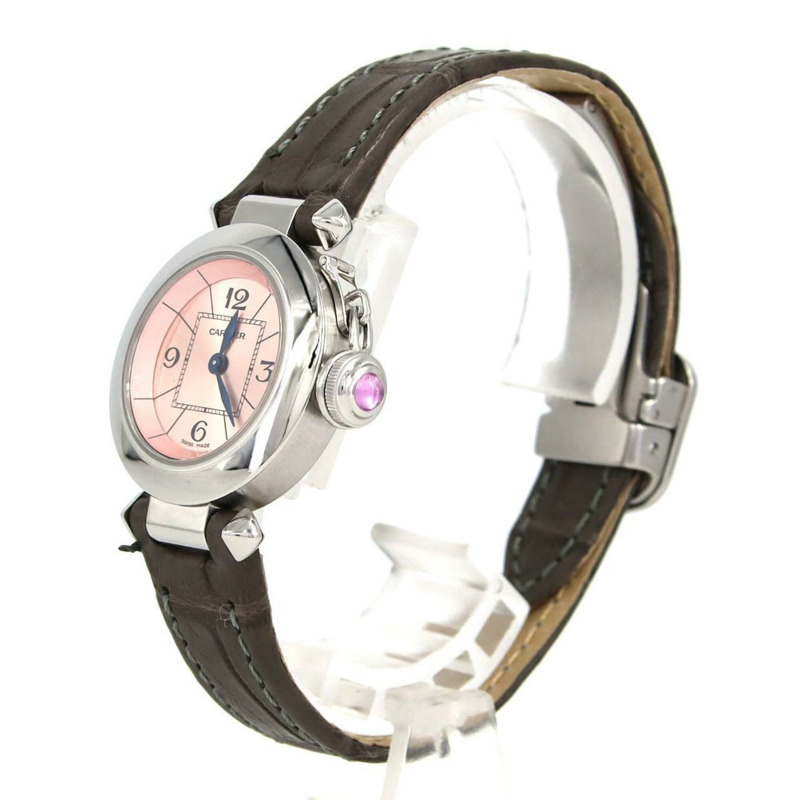 卡地亞 Miss Pasha W3140026 精鋼石英腕錶-1