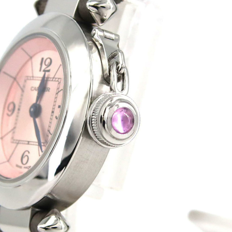 卡地亞 Miss Pasha W3140026 精鋼石英腕錶-2